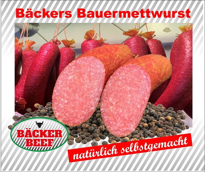 Salami - Rohwurst - Dauerwurst - Bauernseufzer - Mettwurst - Cervelatwurst - Schlackwurst - Schinkenwurst - Kaminwurzen 100 % Natura!